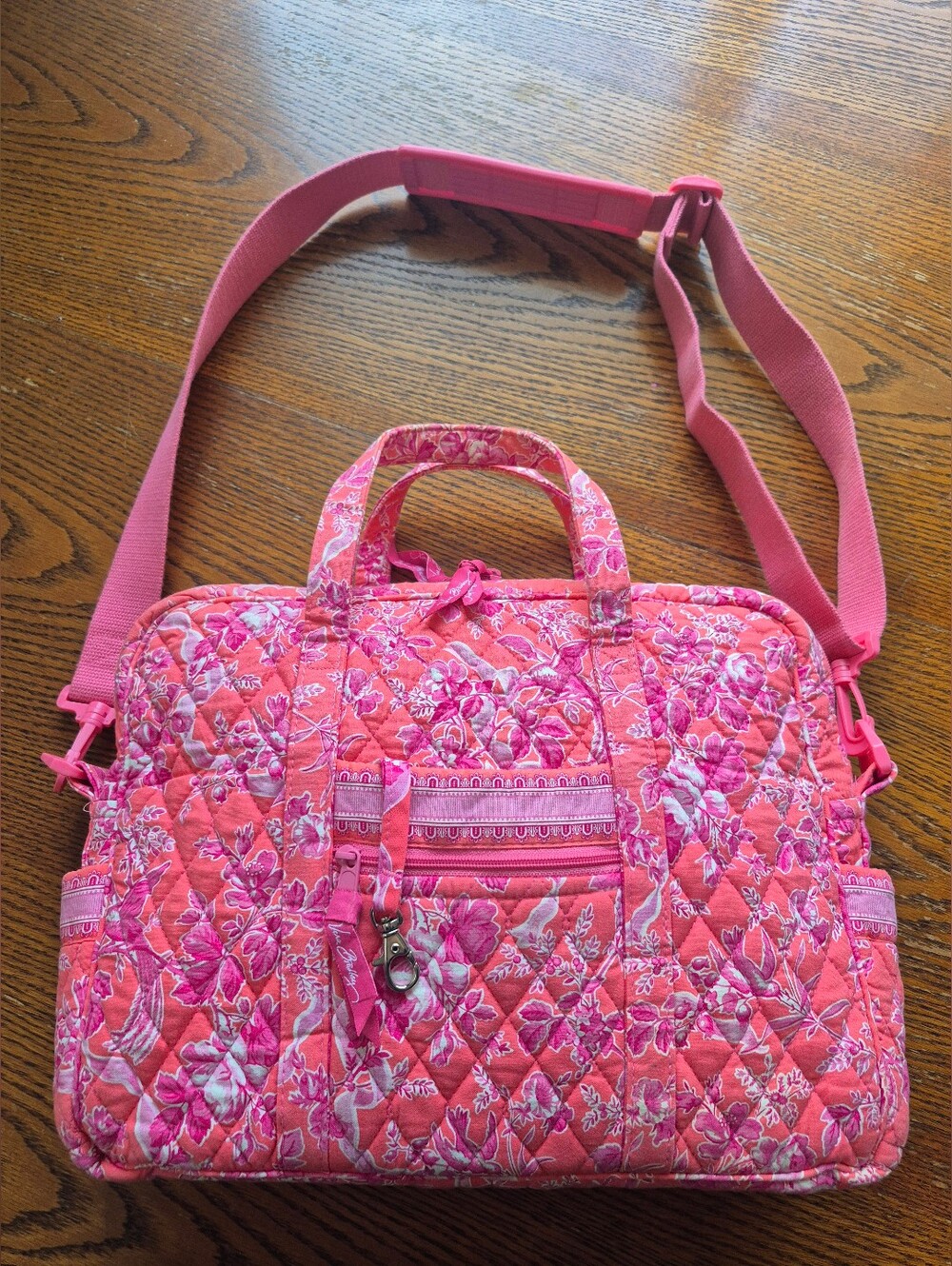 Vera Bradley Hope Toile Small Duffle Travel Bag - Picture 4 of 7